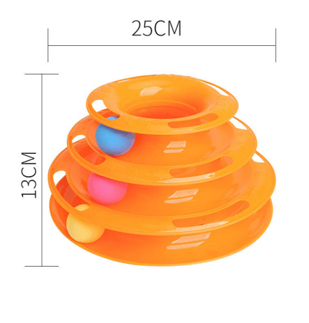 Interactive Cat Ball Tower Tracks Toy - Fun And Engaging Playtime For Your Feline Friend