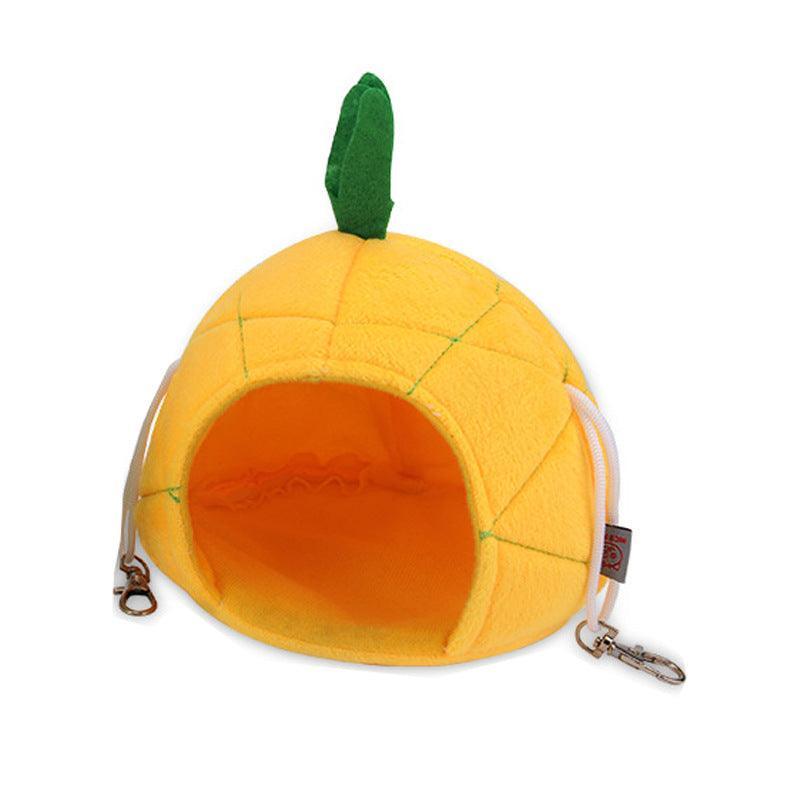 Cozy Cotton Haven - Hanging Hammock For Small Pets